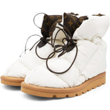 Louis Vuitton Nylon Monogram Pillow Comfort Ankle Boot Size39 