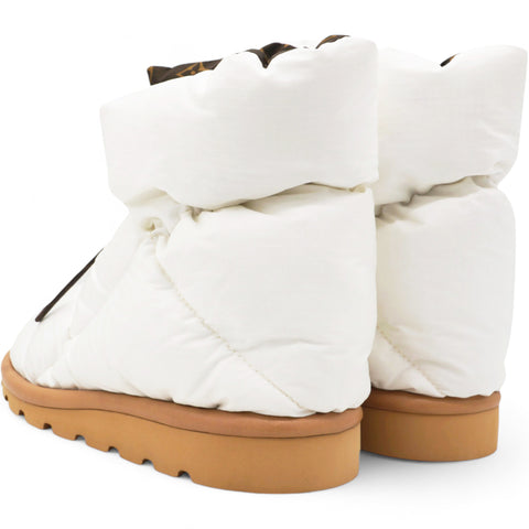 Louis Vuitton Nylon Monogram Pillow Comfort Ankle Boot Size39 