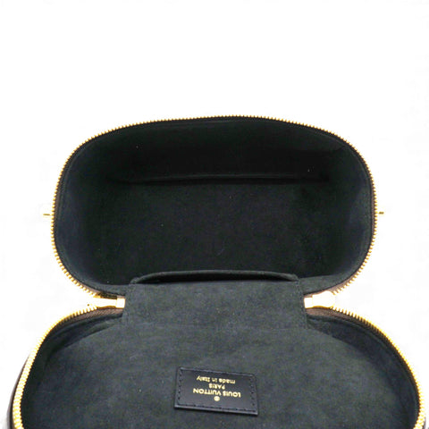Louis Vuitton Reverse Monogram Vanity Chain Pouch Brown