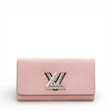 Louis Vuitton Twist Chain Wallet Epi Leather Pink