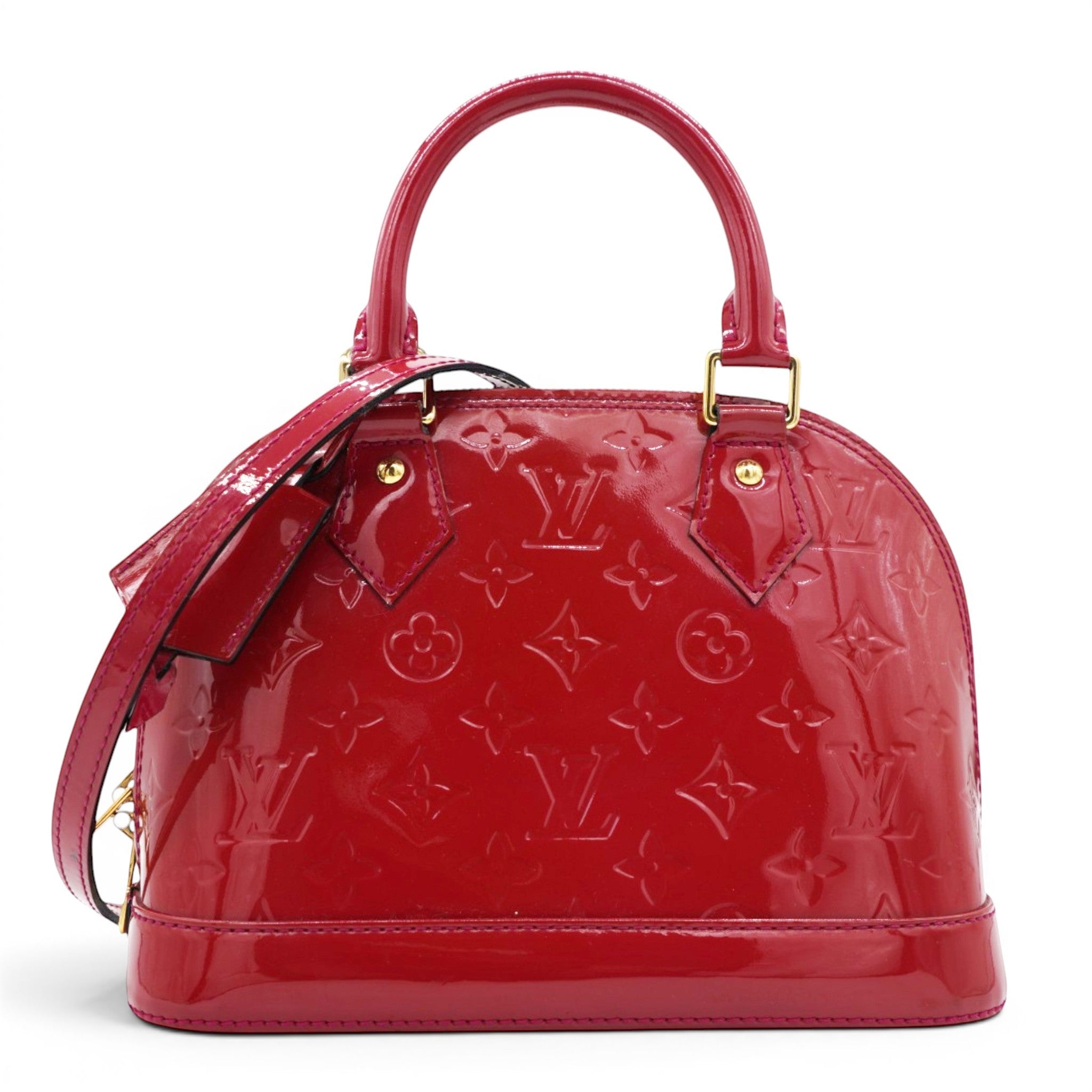 Louis Vuitton Vernis Alma BB Pomme D'Amour 