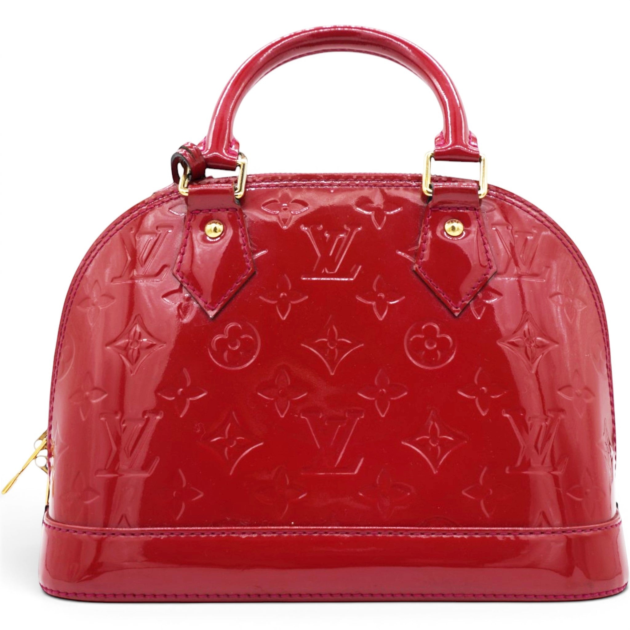 Louis Vuitton Vernis Alma BB Pomme D'Amour 