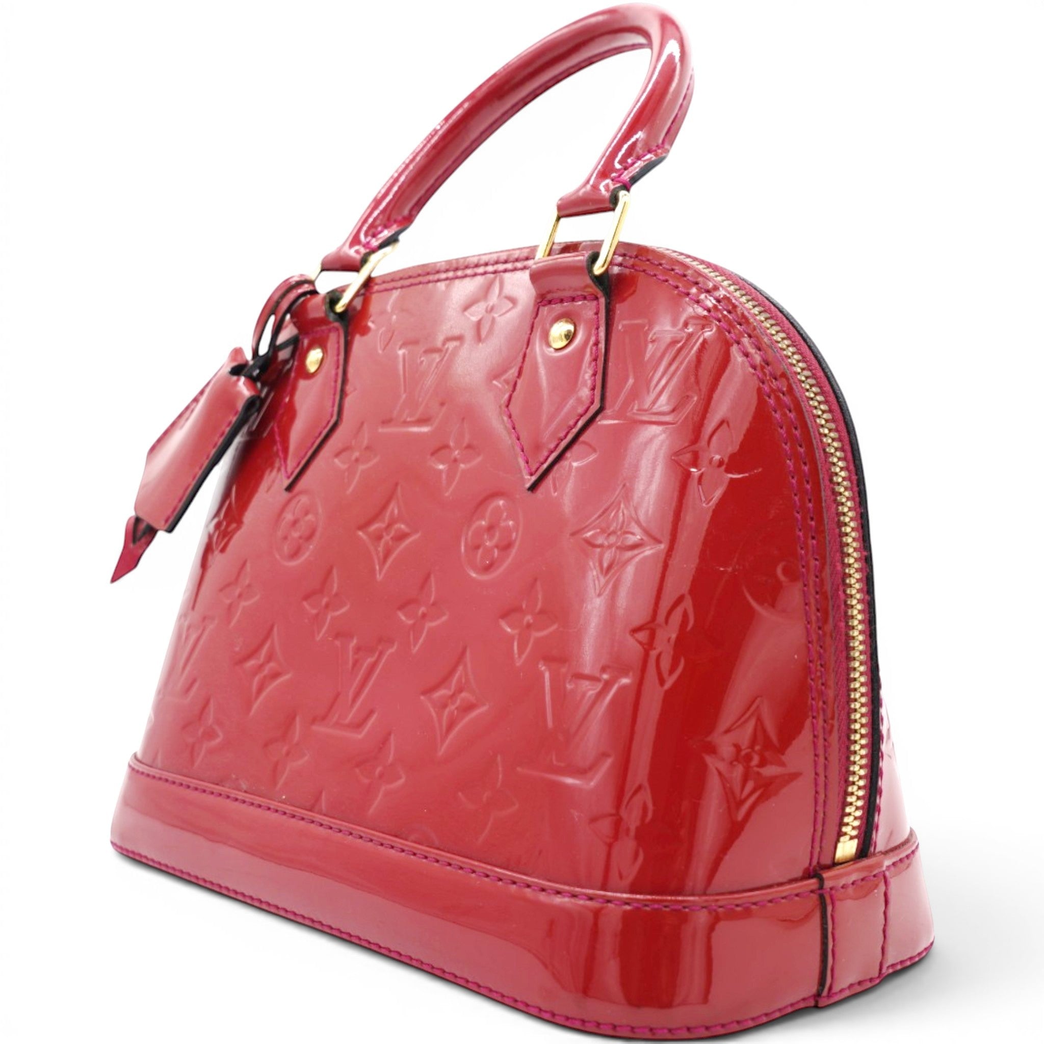 Louis Vuitton Vernis Alma BB Pomme D'Amour 