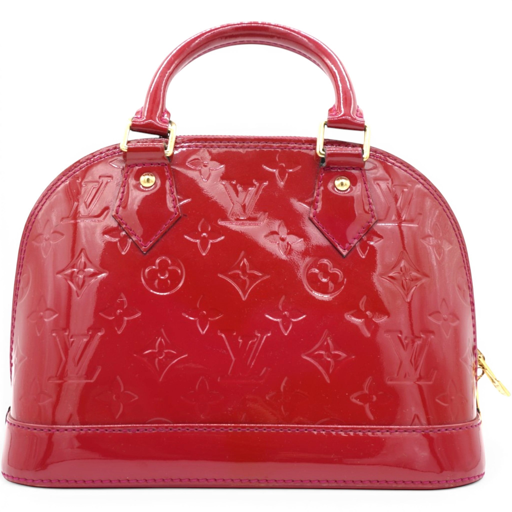 Louis Vuitton Vernis Alma BB Pomme D'Amour 
