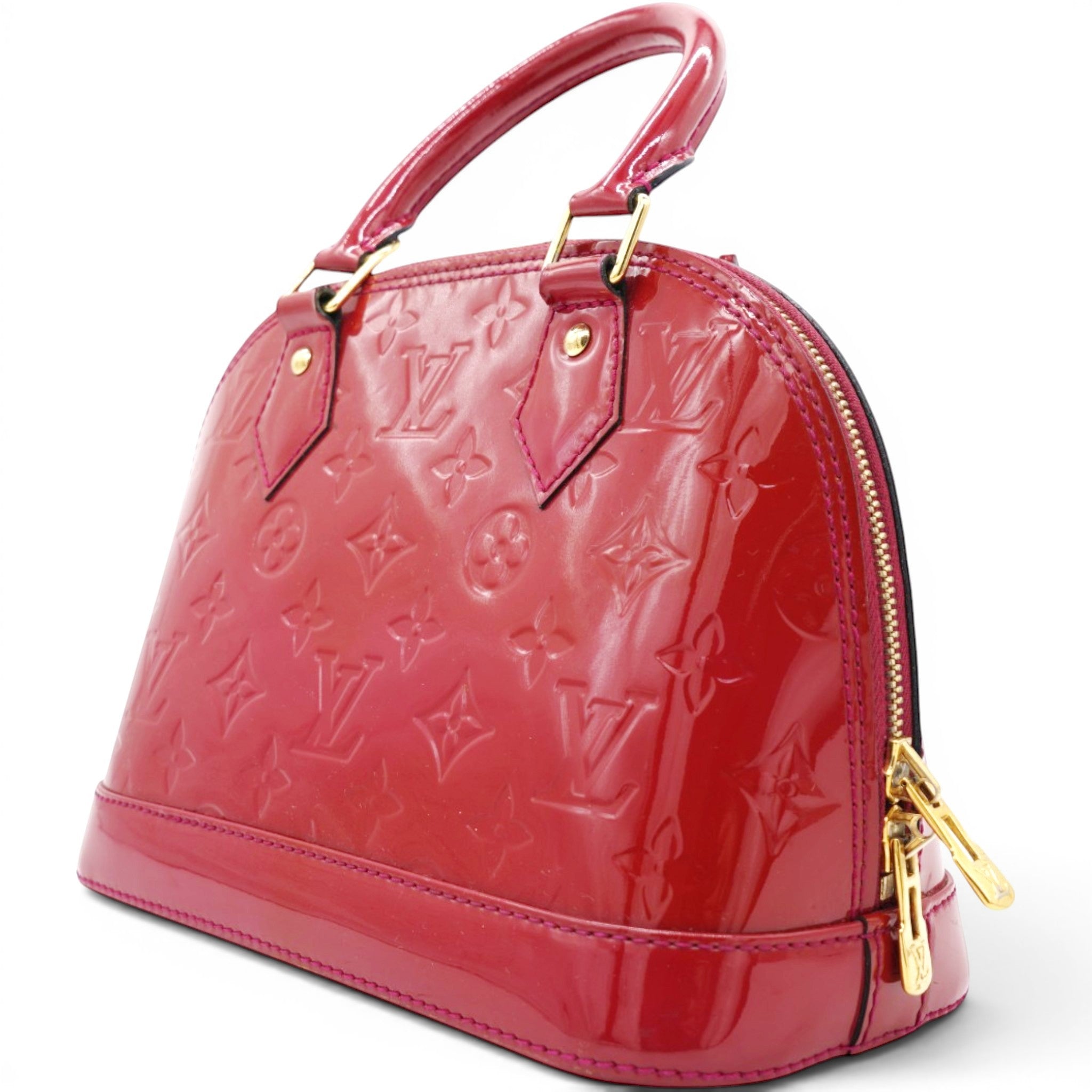 Louis Vuitton Vernis Alma BB Pomme D'Amour 