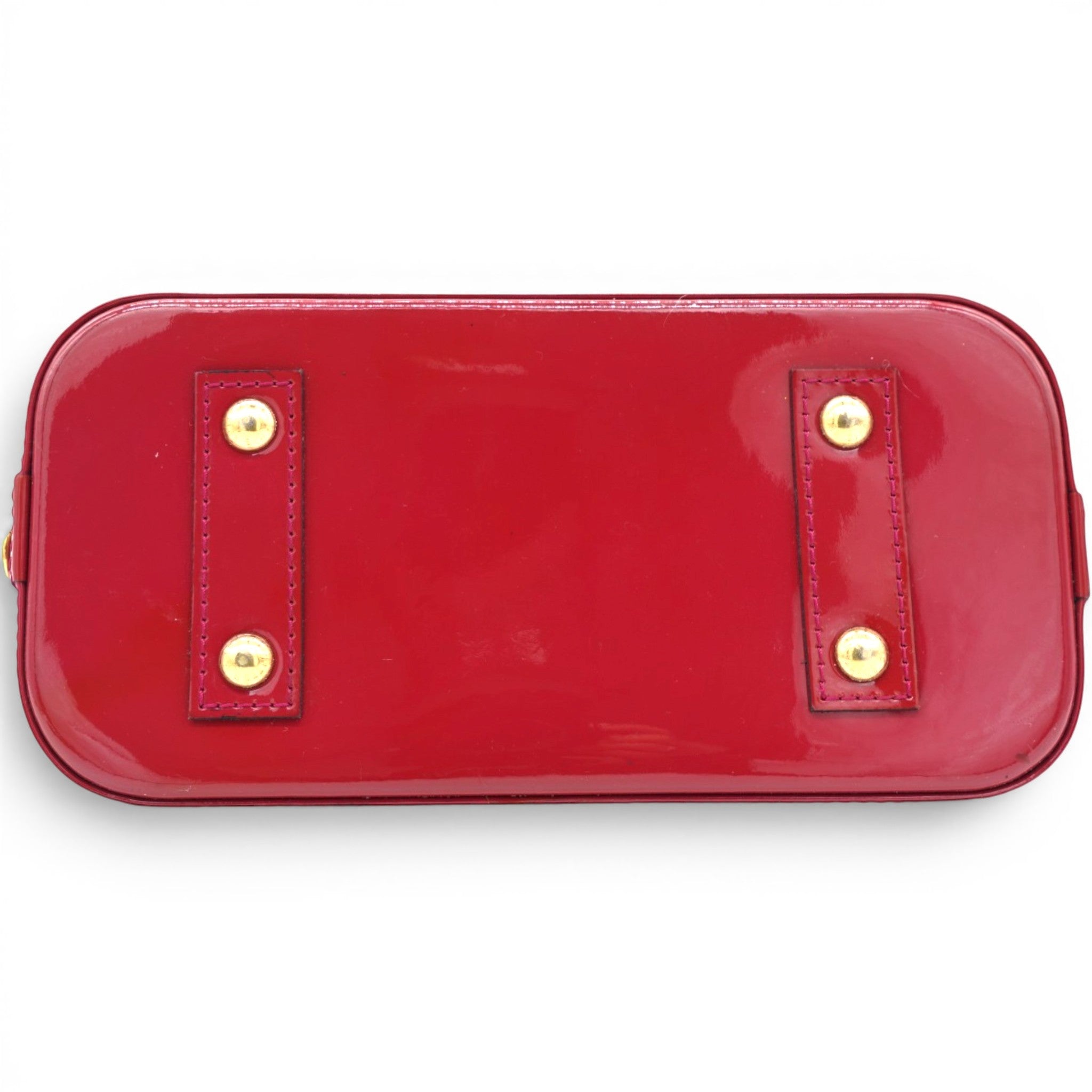 Louis Vuitton Vernis Alma BB Pomme D'Amour 
