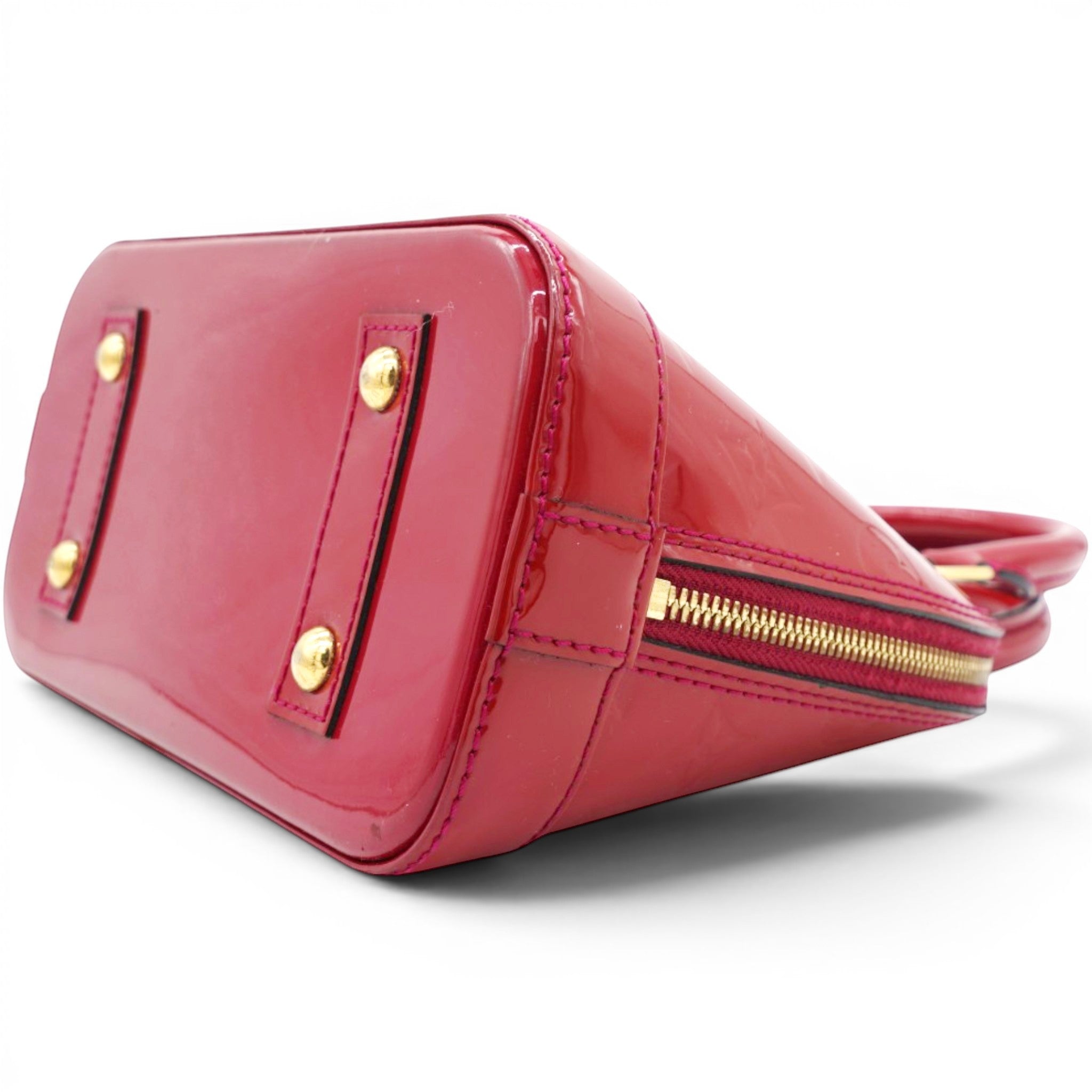 Louis Vuitton Vernis Alma BB Pomme D'Amour 