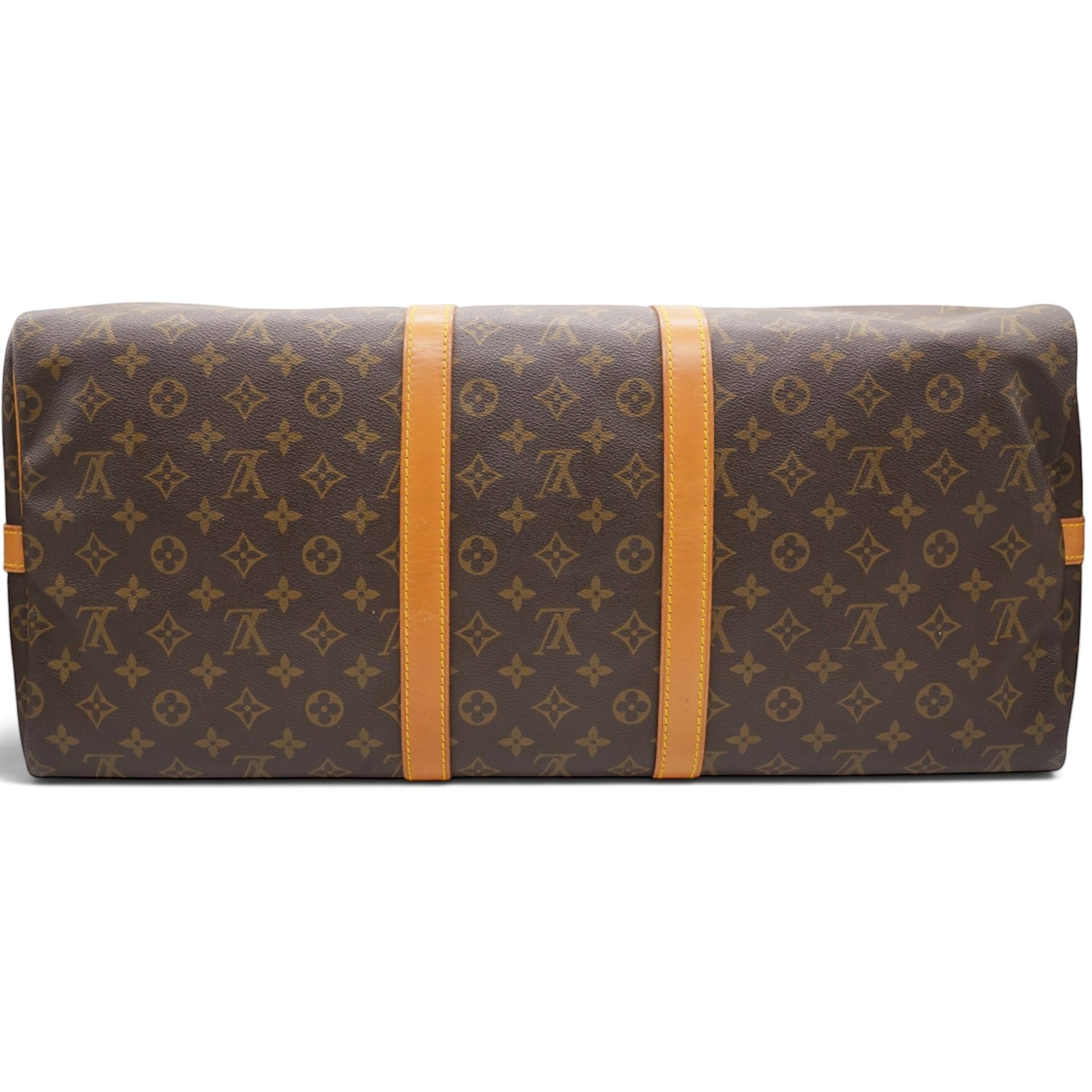 Louis Vuitton Vintage Monogram Canvas Keepall 55 Duffle Bag 