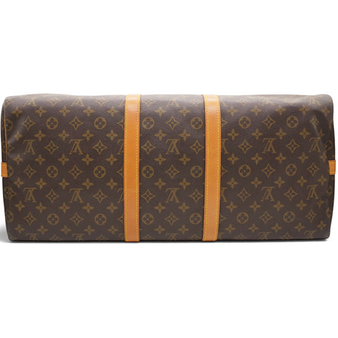 Louis Vuitton Vintage Monogram Canvas Keepall 55 Duffle Bag 