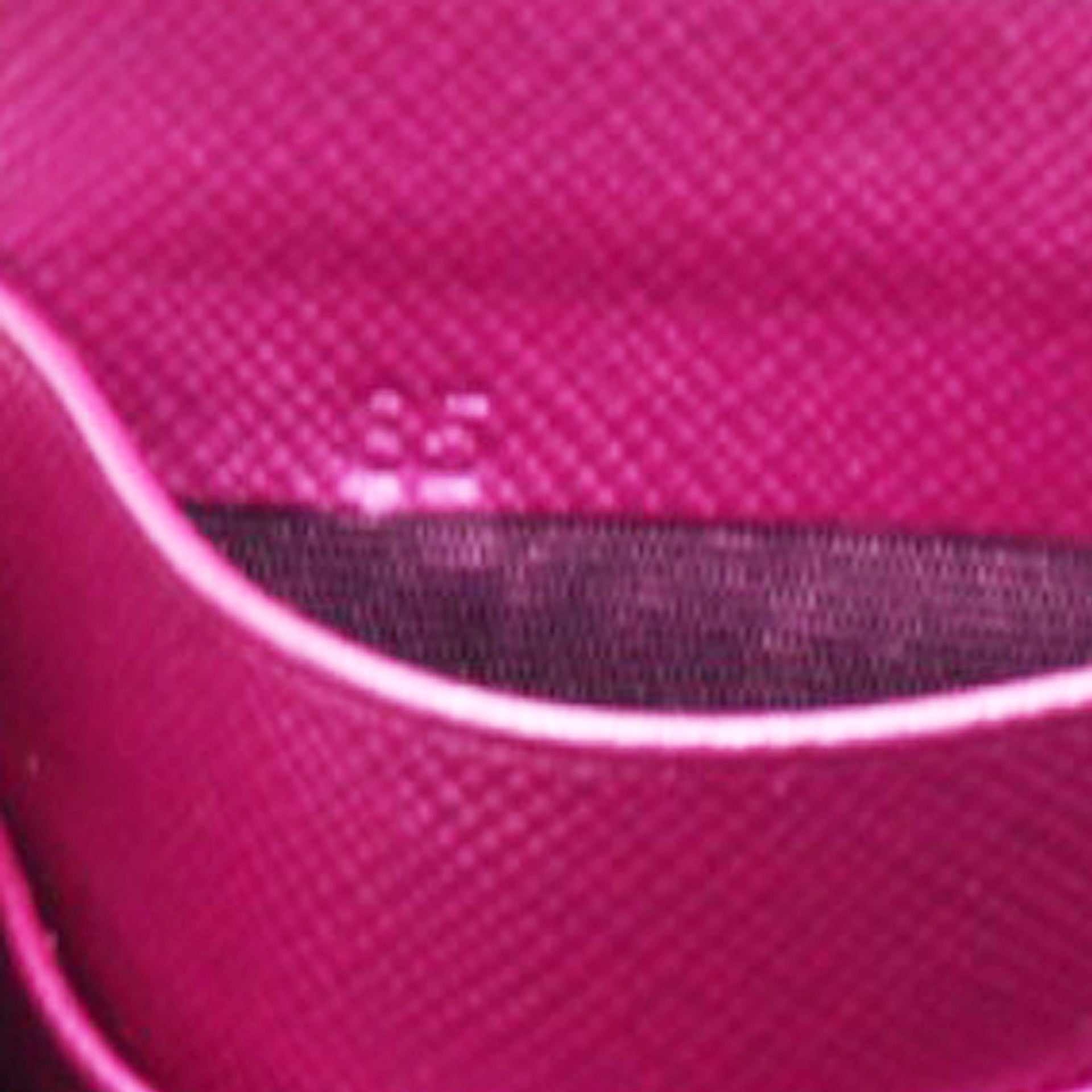 Prada Campact Leather Wallet Purple 