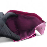 Prada Campact Leather Wallet Purple 