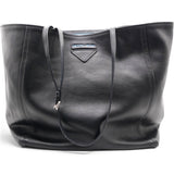 Prada Grace Lux Light Concept Shopper Tote Black Astrale 