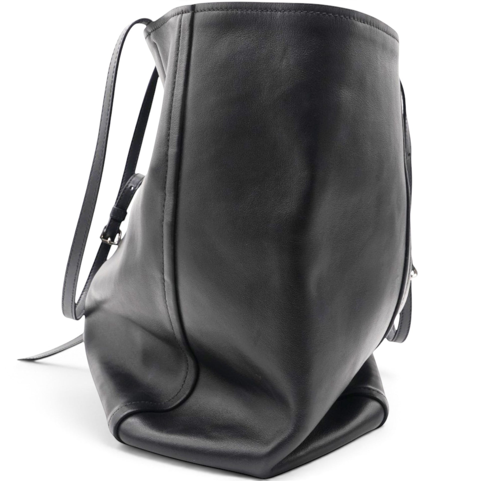 Prada Grace Lux Light Concept Shopper Tote Black Astrale 