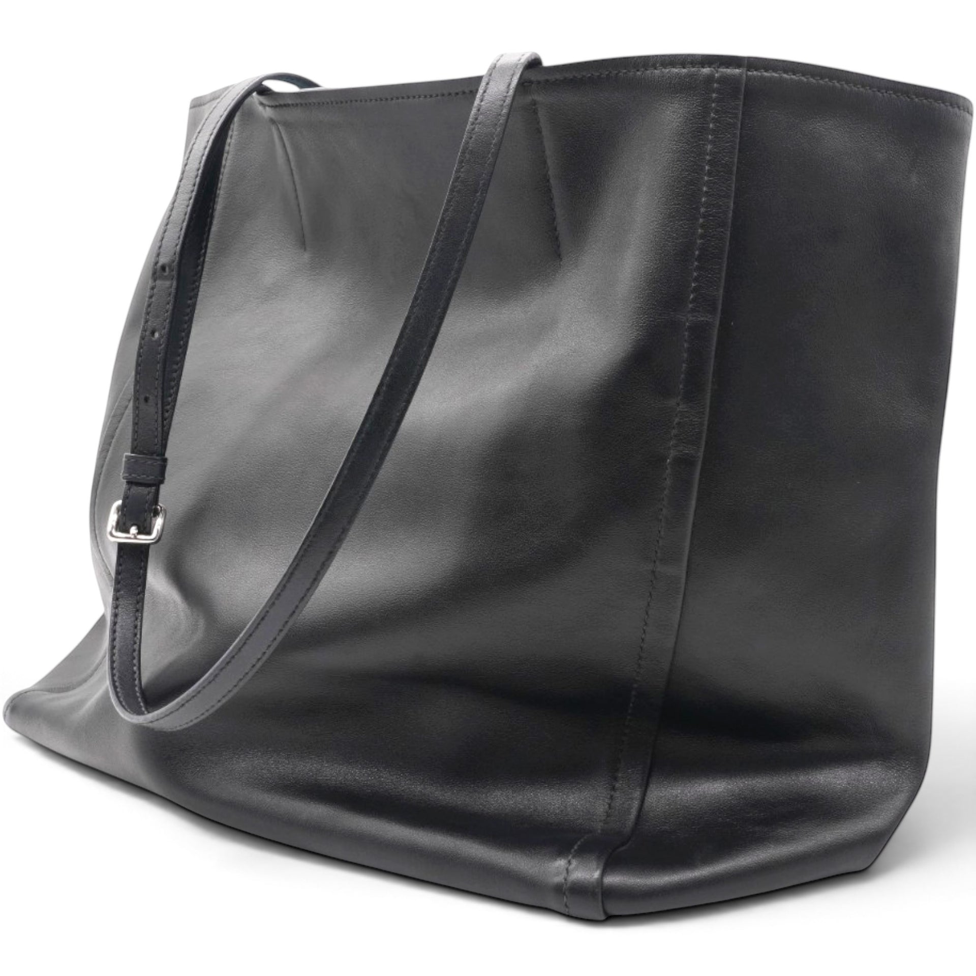 Prada Grace Lux Light Concept Shopper Tote Black Astrale 