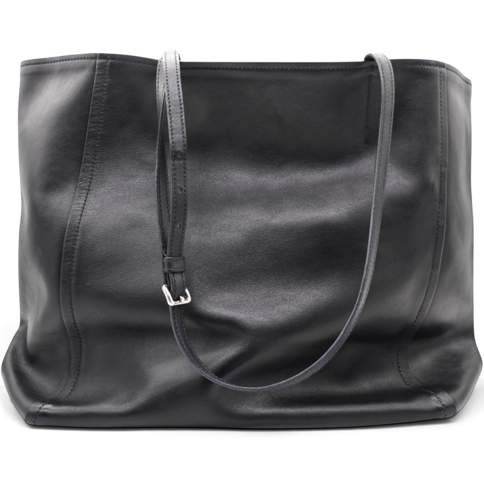 Prada Grace Lux Light Concept Shopper Tote Black Astrale 