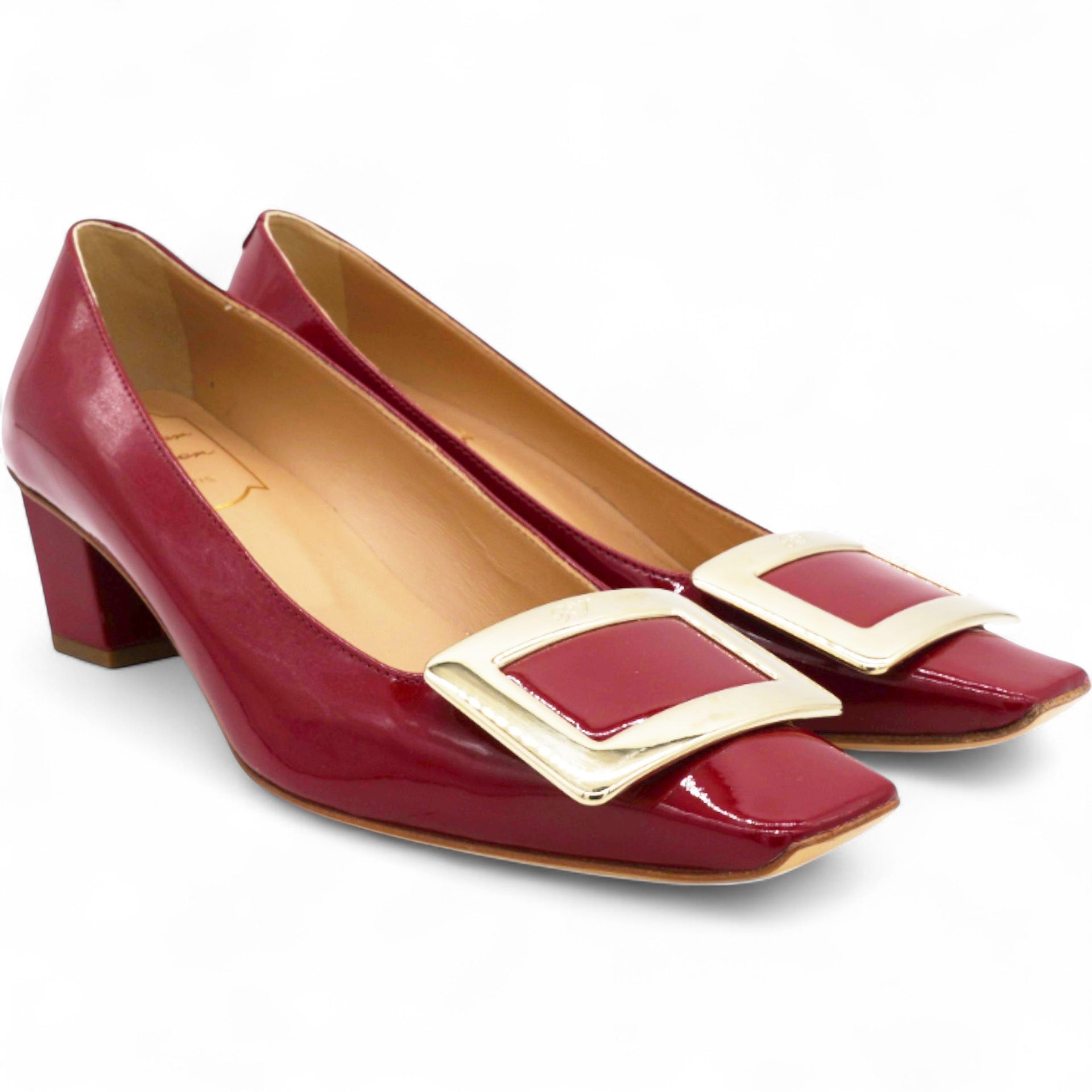 Roger Vivier Belle Vivier Metal Buckle Shoe Size35 