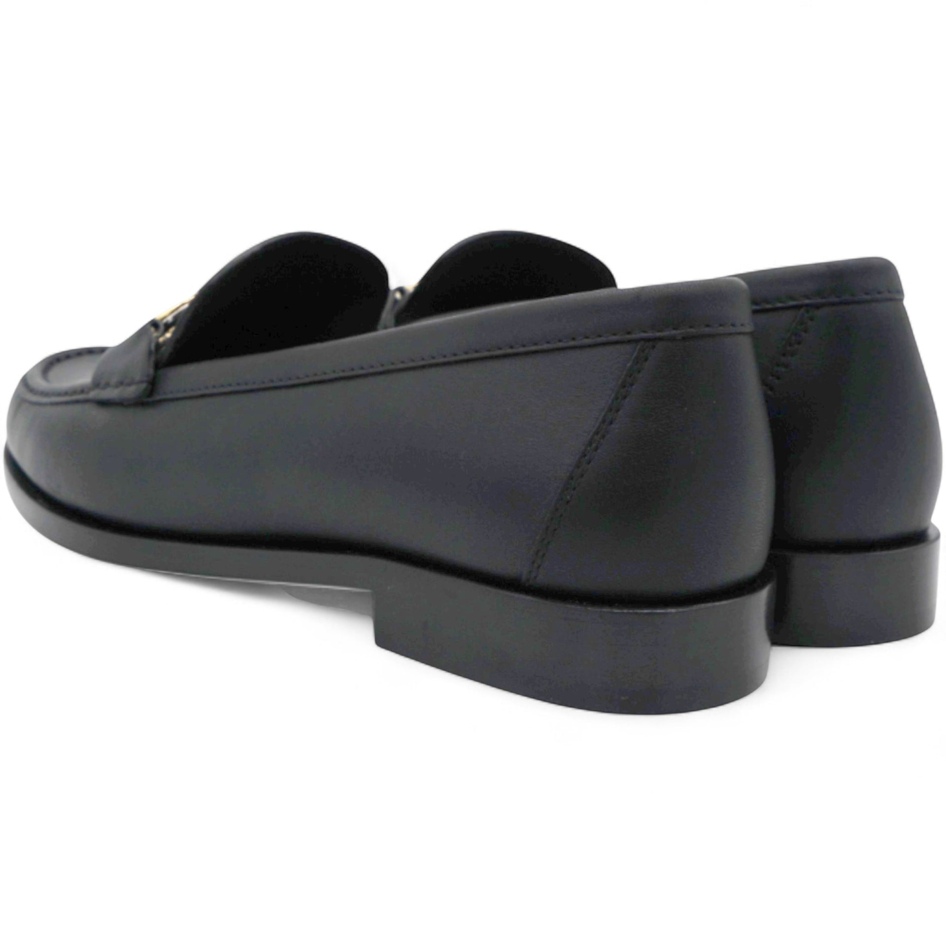 SALVATORE FERRAGAMO Rolo Gancini Leather Loafer Size38/7 