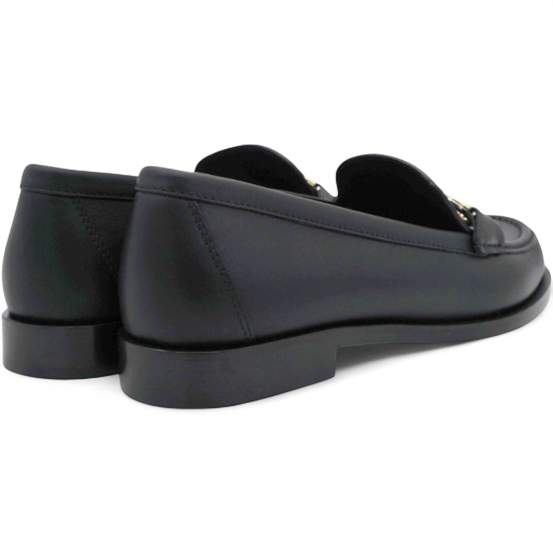 SALVATORE FERRAGAMO Rolo Gancini Leather Loafer Size38/7 