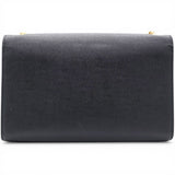 Saint Laurent Black Leather Small Kate Shoulder Bag 