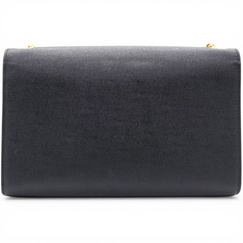 Saint Laurent Black Leather Small Kate Shoulder Bag 