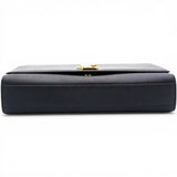 Saint Laurent Black Leather Small Kate Shoulder Bag 