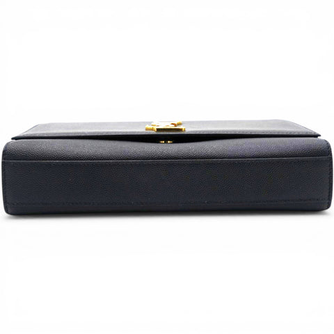 Saint Laurent Black Leather Small Kate Shoulder Bag 