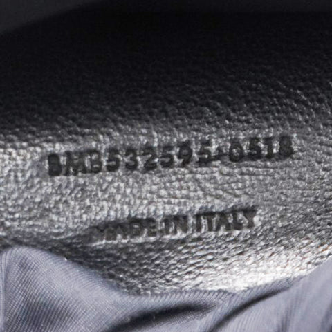 Saint Laurent Lambskin Matelasse Monogram Vicky Chain Bag Rouge Eros 