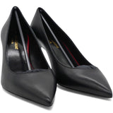 Saint Laurent Satin Crystal Martinique 110 Pump Black Size37 