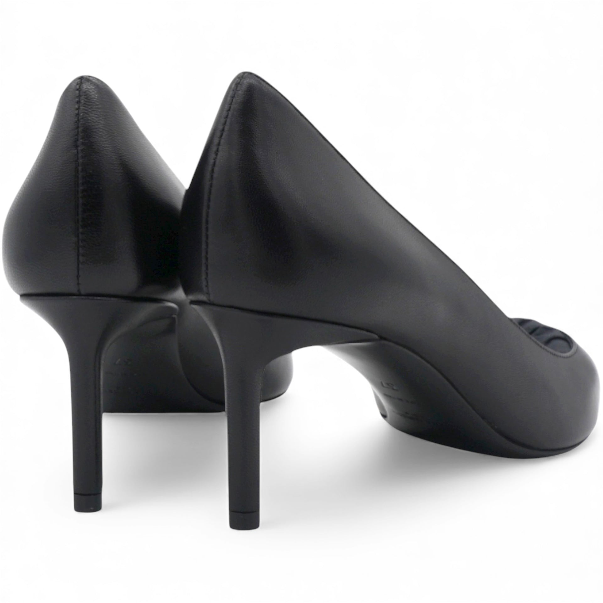 Saint Laurent Satin Crystal Martinique 110 Pump Black Size37 