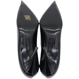 Saint Laurent Vernice Patent Maike Dream 90 Pumps Black Size37.5 