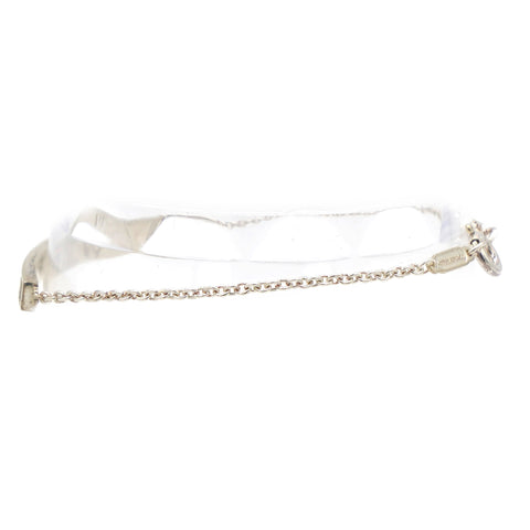 TIFFANY Atlas Pierced 925Silver Bracelet Size15 