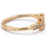 TIFFANY T Diamond Wire Ring Size48