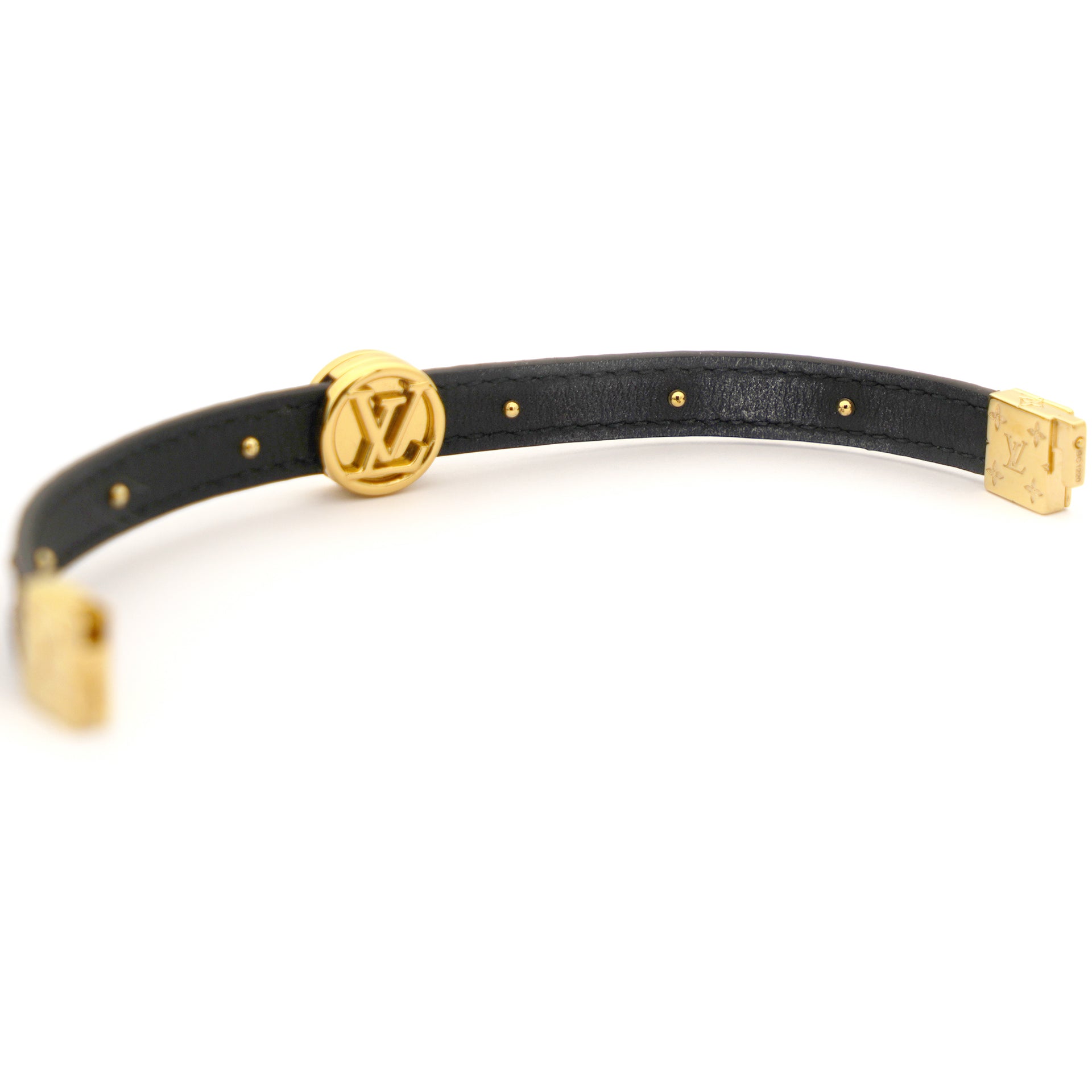 Louis Vuitton Circle Reversible Bracelet Monogram Noir – STYLISHTOP