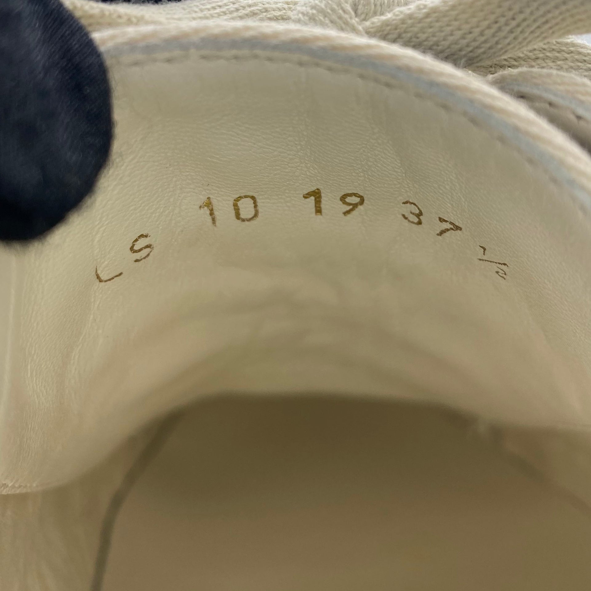 Oblique Embroidered Cotton Walk'N'Dior Sneaker 37.5