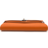 Kelly Long Orange Epsom Handbag