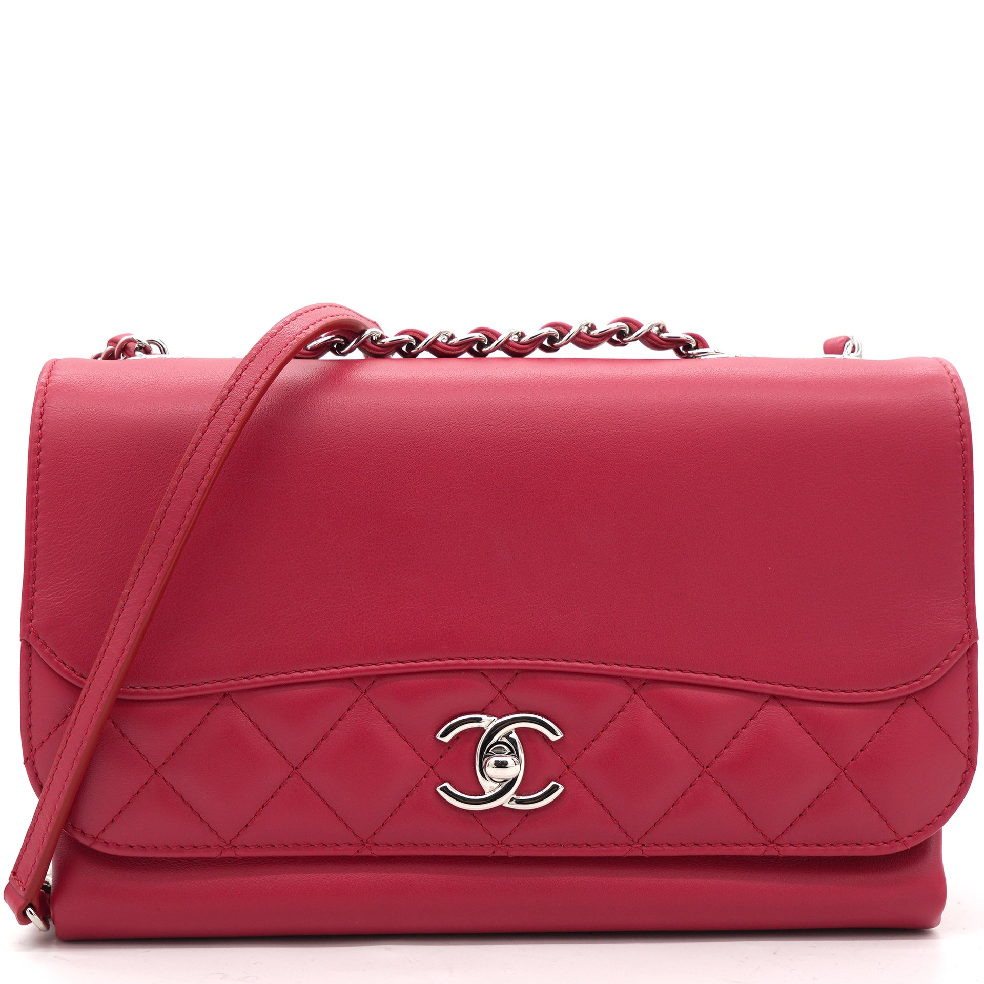 Chanel Calfskin Quilted Flap Bag Fushia – STYLISHTOP