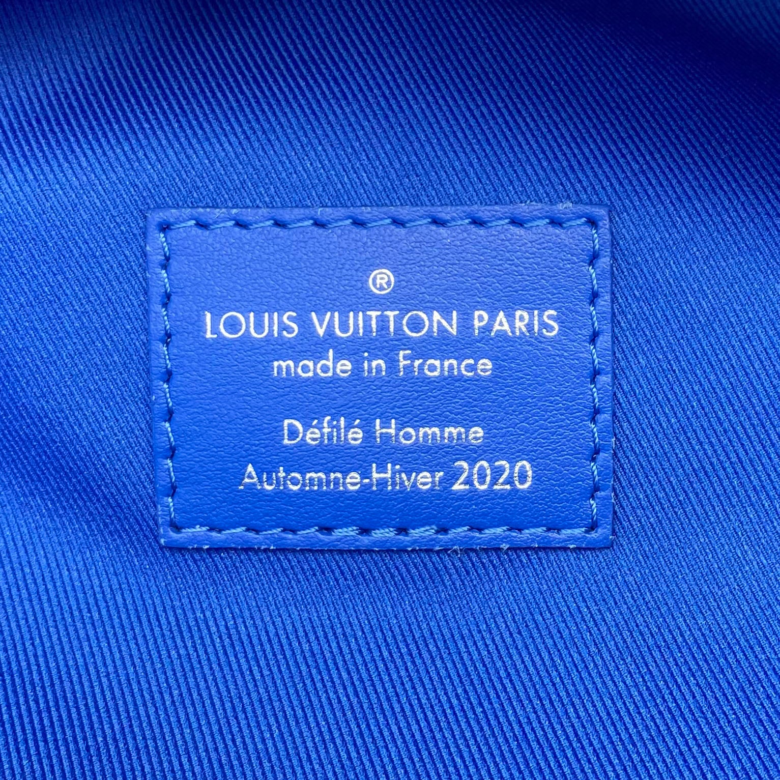 Louis Vuitton Louis Vuitton LV Shape Clouds Monogram Blue