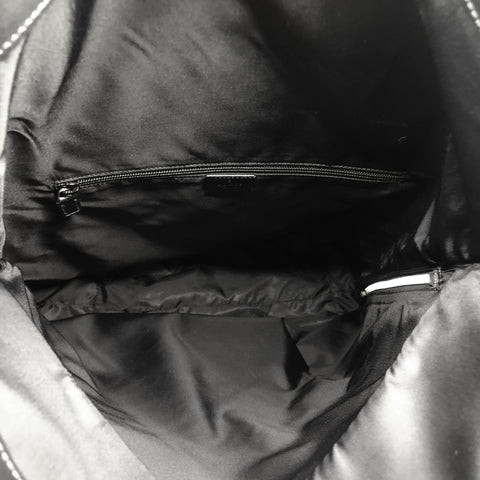Techno Canvas Web Backpack Black