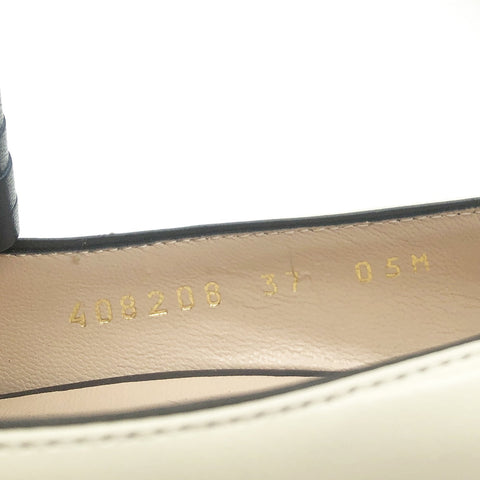 Marmont fringed logo-embellished leather pumps