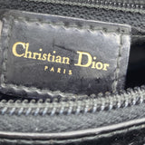 Medium Lady Dior in Black Patent Leather