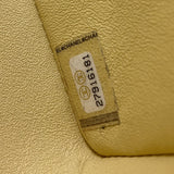 Classic Flap Mini Chevron Lambskin Yellow