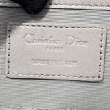 Cannage Lady Dior Clutch on Chain Pearly Grey