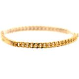 18K gold-plated ID Chain Bracelet