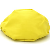 Yellow Leather Double Knot Bag