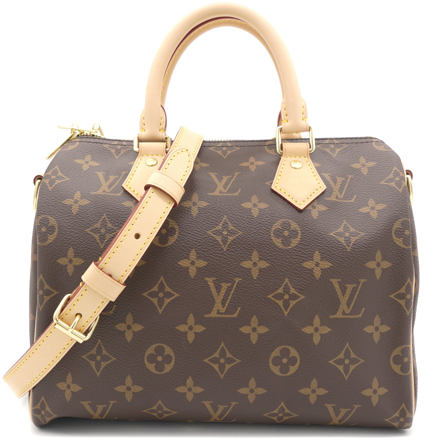 Louis Vuitton Classic Monogram Speedy 30 Bandouliere Bag