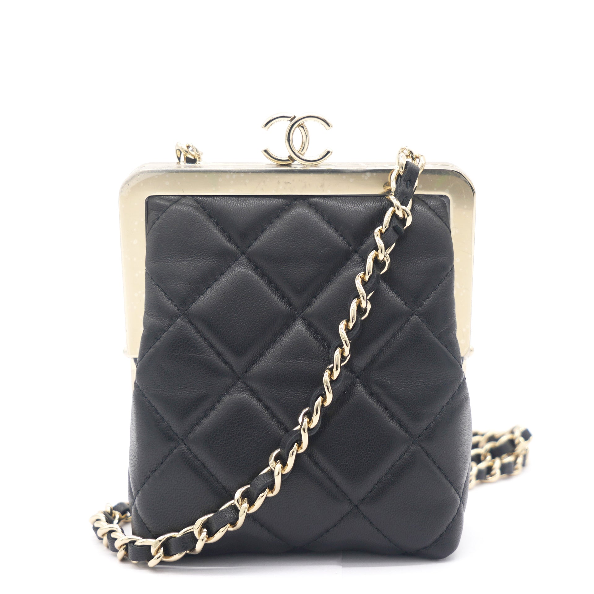 Chanel Mini Clip Box Black Bag – STYLISHTOP
