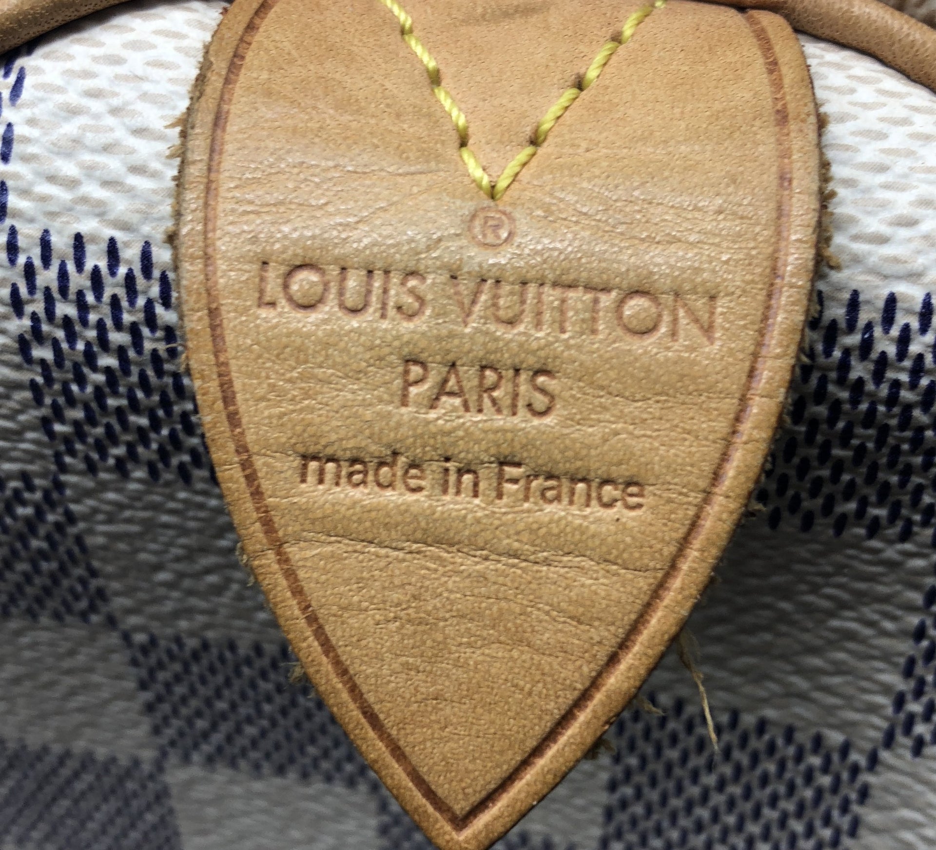Louis Vuitton Speedy 35 Damier Azur Canvas