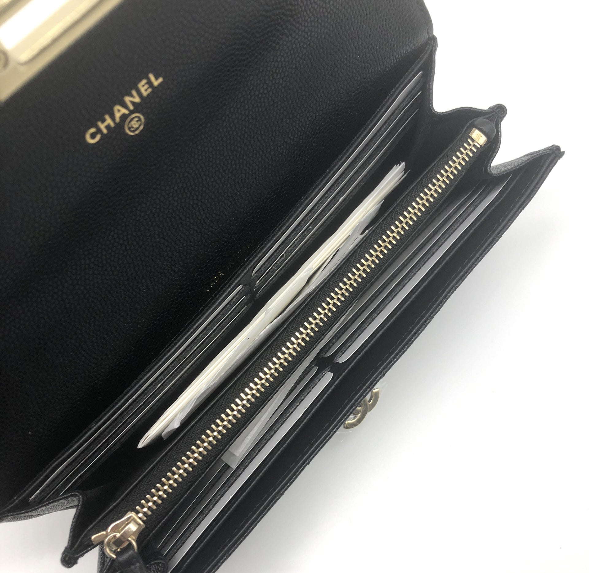 Chanel Black Caviar Long Flap Wallet – STYLISHTOP