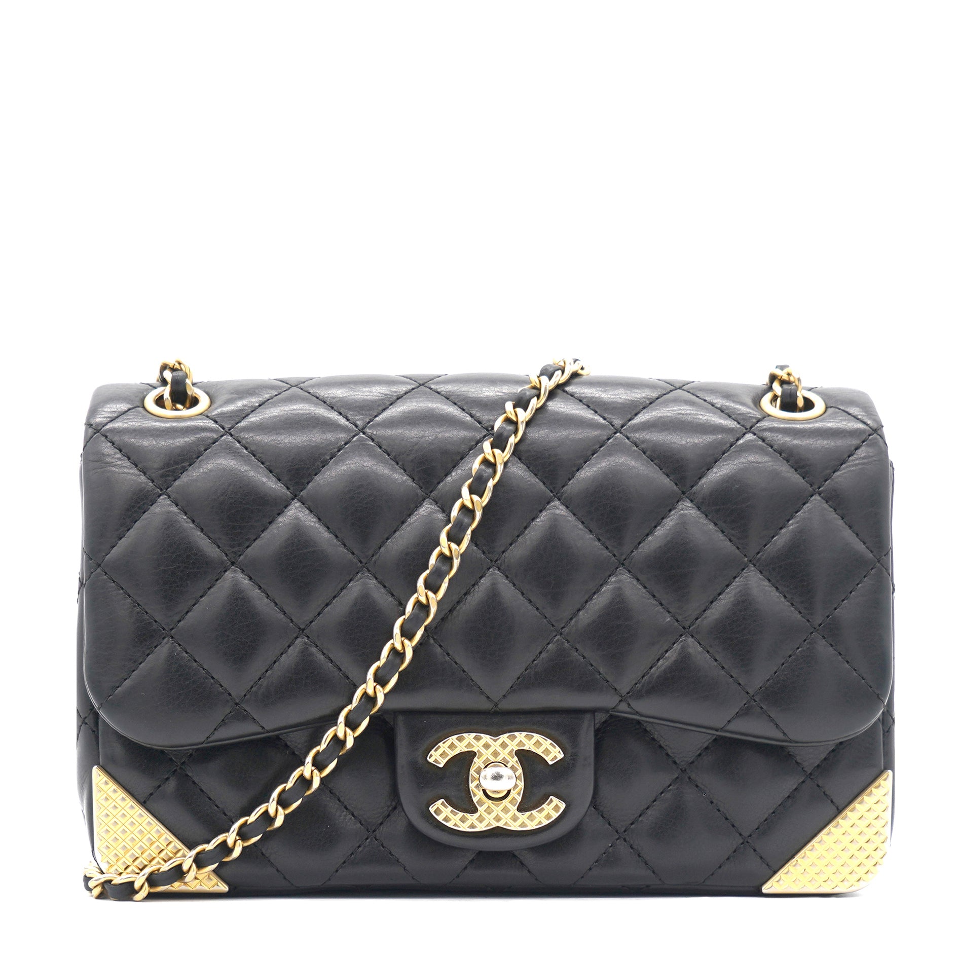 Chanel Calfskin Quilted Mini Rectangular Flap Black – STYLISHTOP