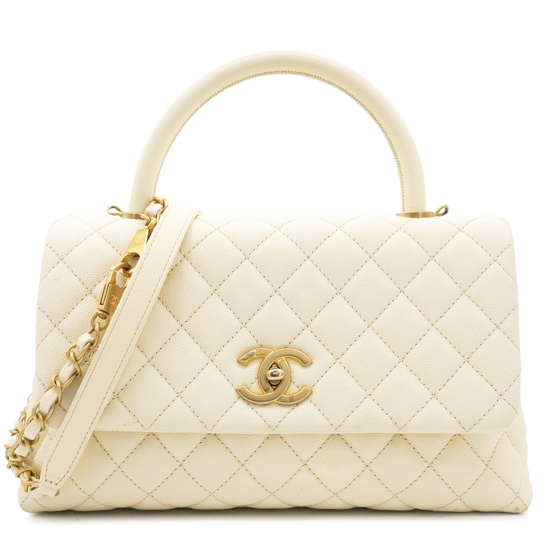 Chanel Caviar Quilted Medium Coco Handle Flap – STYLISHTOP